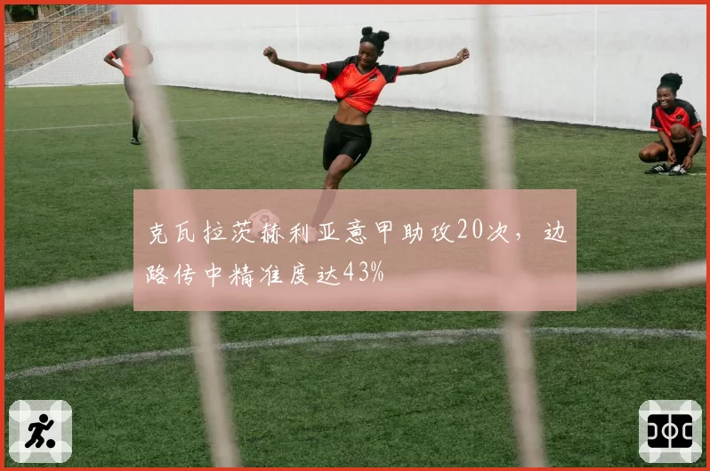 克瓦拉茨赫利亚意甲助攻20次,边路传中精准度达43%