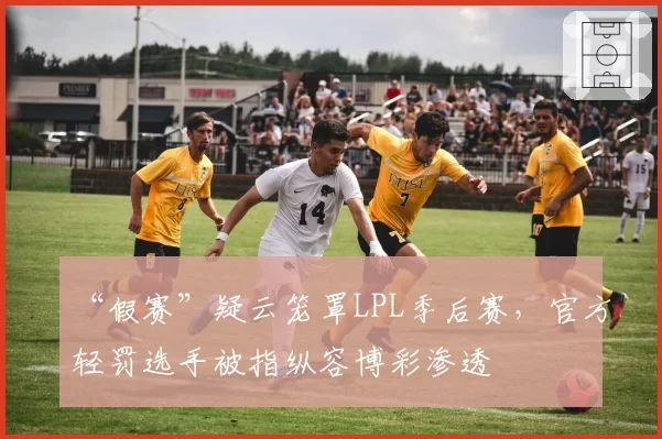 “假赛”疑云笼罩LPL季后赛,官方轻罚选手被指纵容博彩渗透